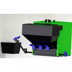 Автоматическое, прямое (труба 600мм) золоудаление котла