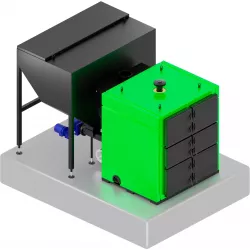 Автоматический котёл ВСКЗ-ДУО 400 (Экологический)