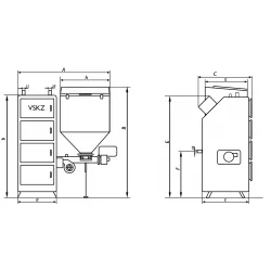 Автоматический котёл ВСКЗ-СМАРТ 20 (Экологические)